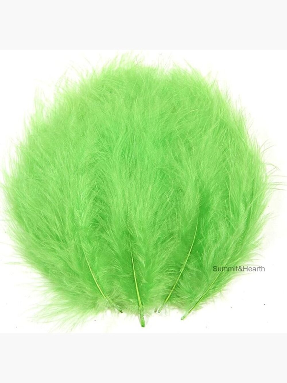 100 Natural Marabou Feathers 4-6 Inch for Crafting Dream Catchers Decor